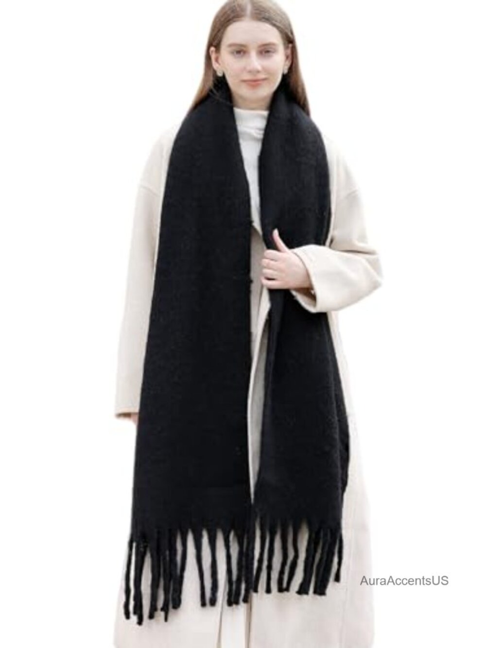 Oversized Extra Long Pashmina Scarf Shawl Wrap Women Winter Warm Blanket